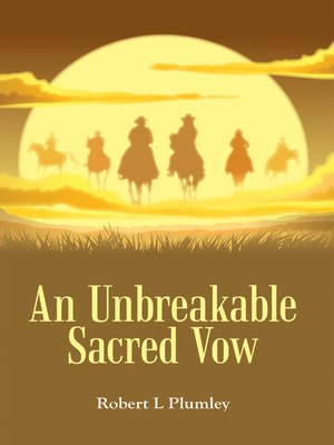 cover image of An Unbreakable Sacred Vow